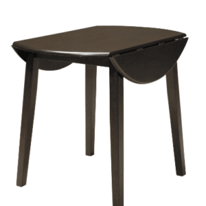Hammis Drop Dining Table Brown
