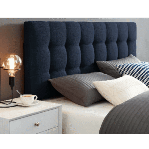 Lily King Fabric Headboard Navy