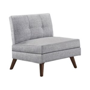 Churchill Armless Chair Sectional - Grey
