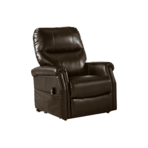 Markridge Power Brown Leather Recliner