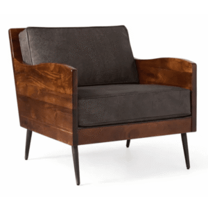 Karma Bourbon Accent Chair - Brown