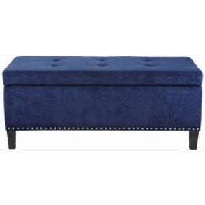 Tahlia Storage Bench - Blue