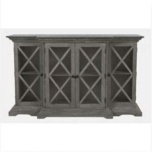 Carrington Breakfront Cabinet - Grey