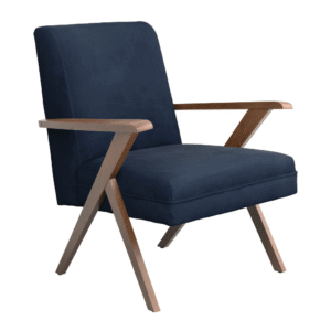 Monrovia Accent Chair - Dark Blue