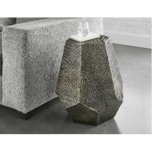 Donato Hexagon End Table
